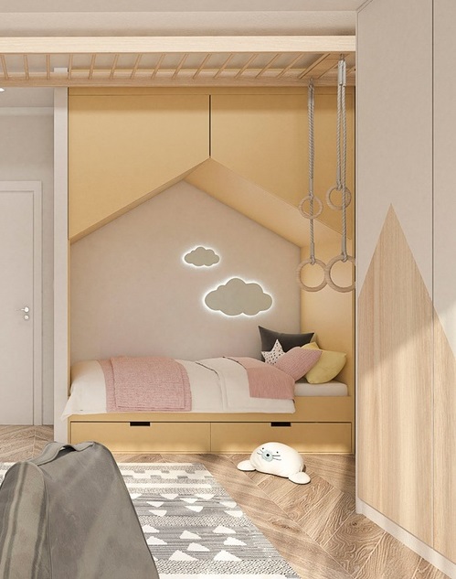 Thiết kế phòng ngủ cho trẻ nhỏ như thế nào?